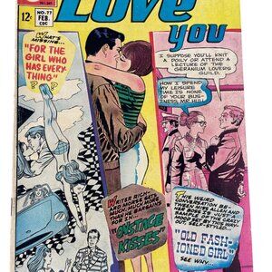 Charlton Comics I Love You No. 77 Feb 1969 Vintage Collection Bagged & Boarded
